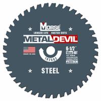 MORSE Circular Saw Blade: 6 1/2 in Blade Dia., 40 Teeth, 0.06 in Cut Wd, 5/8 in Arbor Size, Carbide (MPN 102582-WWG). Key specifications — attr1116119: MORSE; attr1145631: Steel.