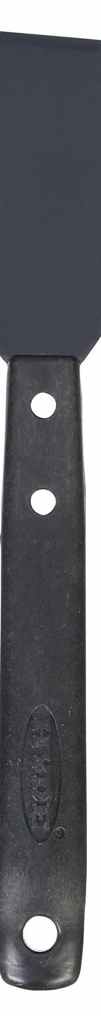 HYDE Scraper: Bld. Mat. Carbon Steel, Hdl. Mat. Polypropylene, Stiff, Bent Bld. Shape (MPN 12050). Key specifications — attr1004902: HYDE; attr1014703: Plastic; attr1017570: Standard End; attr1029655: Bent; attr1034073: Straight.