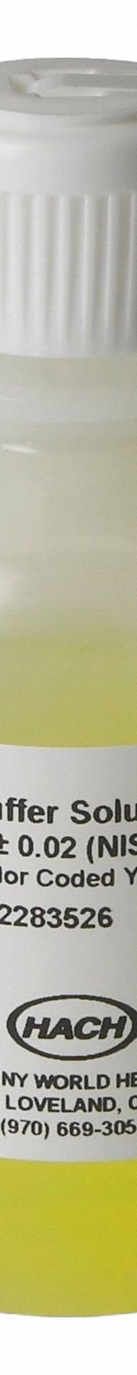 HACH Buffer Solution: 50 mL Volume, Bottle, 10377-60-3, Buffer/Solution, 2283526, 1. Key specifications — Brand: HACH; CAS Number: 10377-60-3; Chemical Family Type: Solution; Container Type: Bottle; Manufacturer Part Number: 2283526; Product Type: Buffer Solution.