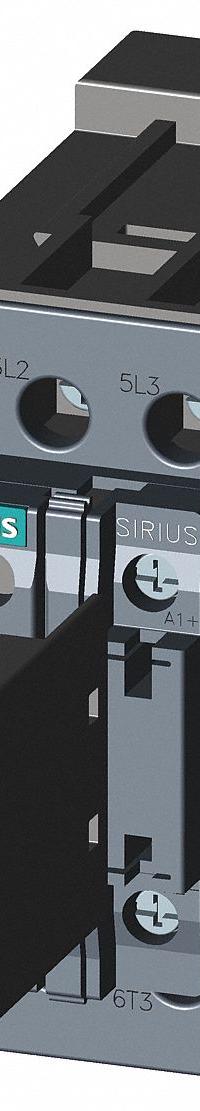 SIEMENS IEC Magnetic Contactor: 3 Poles, 120V AC, 25 A, SIRIUS 3RT Safety Contactors (MPN 3RT20261AK643MA0). Key specifications — Brand: SIEMENS; Integrated Surge Suppression: No.