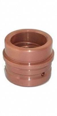 PCS Shoulder Bushing: 18 Bronze, 1.302 in Outside Dia, 0.751 in Inside Dia, 1.5 in Overall Lg (MPN BGEB-750). Key specifications — attr1132801: Grease Grooves; attr1132790: Brinell 92; attr1110855: PCS.