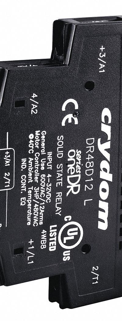 CRYDOM Solid State Relay: DIN-Rail Mounted - DIN-Rail Mounted Relays