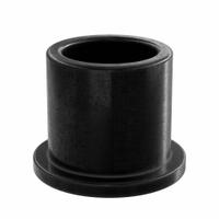 OILITE Flanged Sleeve Bearing: Vespel SP-21, 3/8 in Bore, 1/2 in OD, 1/2 in Overall Lg, Black (MPN VSPF-0608-04B). Key specifications — Brand: OILITE; Color: Black.