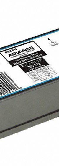 ADVANCE LED Driver: Class 2, 75 W Max. Power Output, 120 to 277V AC, 43 to 107V DC, 700 mA, 0-10V (MPN XI075C070V105CNY2M). Key specifications — Brand: ADVANCE; Output Voltage: 43 to 107V DC; Dimming Method: 0-10V; Output Current: 700 mA.