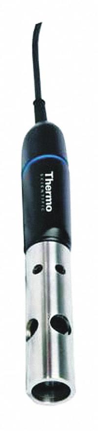 THERMO SCIENTIFIC Probe: 087010MD, Dissolved Oxygen, 0 to 20 mg/L, Flat, 3 m Cable Lg, Mini-DIN. Key specifications — Manufacturer Part Number: 087010MD; Product Type: Probe; Junction: Membrane; Connection Type: Mini-DIN; Test Parameters: Dissolved Oxygen; Tip Shape: Flat; Range: 0 to 20 mg/L.