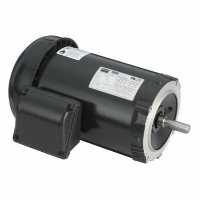 Dayton General Purpose Motor: C-Face Mount, Totally Enclosed Fan Cooled, 1 hp - C-Face 3-Phase General Purpose AC Motors