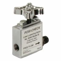 POWER TEAM Hydraulic Check Valve: 10,000 psi, 5 gpm, 3/8 in, NPT (MPN 9596). Key specifications — Body Material: Steel; Outlet Connection Type: NPT; Brand: POWER TEAM; Inlet Connection Type: NPT.