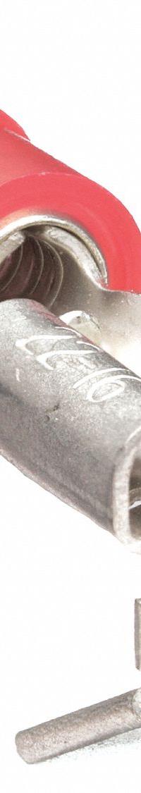 GRAINGER Wire Disconnect: Red, Nylon, Partial Coverage, 0.25 in x 0.032 in Tab, Butted Barrel & Seam (MPN 31A505). Key specifications — attr1307662: Socket/Tab; attr1307676: GRAINGER.