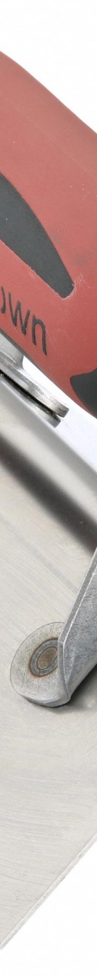 MARSHALLTOWN Corner Trowel: Stainless Steel, 6 in Blade Lg, 2 1/2 in Blade Wd, DuraSoft (MPN 68SSD). Key specifications — attr1018582: Outside Corner; attr1004985: Trowel; attr1004984: MARSHALLTOWN; attr1004993: DuraSoft.