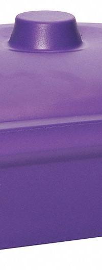 Ice Bucket with Lid: 9 L Capacity, Rectangular, Ethylene Vinyl Acetate, Purple, 7 in Overall Ht (MPN 04393-81). Key specifications — Color: Purple; Material: Ethylene Vinyl Acetate; Brand: COLE PARMER; Product Type: Ice Bucket with Lid; Shape: Rectangular.