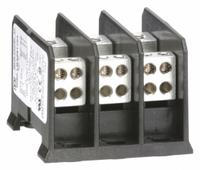 SQUARE D Power Distribution Block: Open, Lug, Lug, 14 AWG – 2 AWG For Line Side Wire Sizes (MPN 9080LBA361104). Key specifications — attr1361688: Surface; attr1308686: SQUARE D; attr1361672: Aluminum.