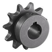 TSUBAKI Single Strand Sprocket: 40, For 1/2 in Chain Pitch, 5/8 in Bore Dia, 11 Teeth, Steel (MPN 40B11F-5/8). Key specifications — Brand: TSUBAKI.