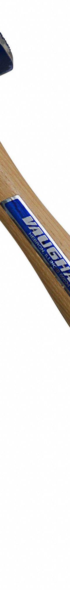 VAUGHAN Underhill Lath Hatchet, 14 oz.: 13 1/2 in Overall Lg, 2 1/4 in Cutting Edge Lg, Steel, Wood (MPN UL). Key specifications — Handle Material: Wood; Blade Material: Steel; Blade Finish: Powder Coated; Standards: ASME; Brand: VAUGHAN.