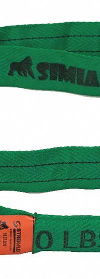 STREN-FLEX SIMIAN GT Round Sling: Type 5, Polyester, Nylon, 3 ft Sling Lg, 29/32 in Body Dia (MPN SFERSST2-03). Key specifications — Brand: STREN-FLEX SIMIAN GT.