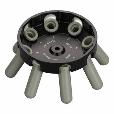 HERMLE Laboratory Rotor: Centrifuges, Rotor, 5 1/4 in Overall Dia, Swing-Out, (8) 10 mL - Centrifuge Rotors
