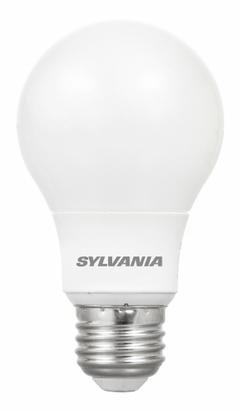 LEDVANCE/ SYLVANIA Compact LED Bulb: Medium Screw (E26), LED, (A) Classic, A19, 8 W Watt, 2700K (MPN 40671). Key specifications — attr233510: A19; attr233525: 120V AC; attr233549: Frosted; attr518949: 2700K; attr239859: LEDVANCE/ SYLVANIA.