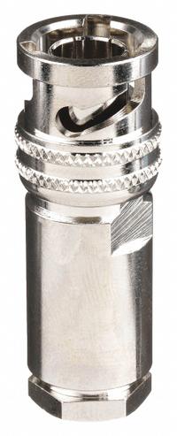 POMONA Triaxial Male: Not Panel Mounted, Straight Plug Adapter, Not Stackable, Triax Male, Brass (MPN 5218). Key specifications — Brand: POMONA; Panel Mounted - NEW: Not Panel Mounted; Stackability: Not Stackable.
