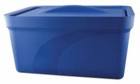 Ice Bucket with Lid: 9 L Capacity, Rectangular, Polyurethane Foam, Blue, 8 in Overall Ht (MPN M16807-9101). Key specifications — Color: Blue; Material: Polyurethane Foam; Brand: MAGIC; Product Type: Ice Bucket with Lid; Shape: Rectangular.