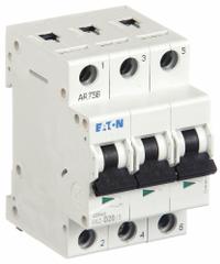 EATON IEC Supplementary Protector: 20 A Amps, 96V DC, 15kA at 240/415V AC, Lug, FAZ, 277/480V AC (MPN FAZ-D20/3). Key specifications — Terminal Connection: Lug; Series: FAZ; AC Voltage Rating: 277/480V AC; DC Voltage Rating: 96V DC; Max. AIR Rating: 15kA at 240/415V AC; Brand: EATON.