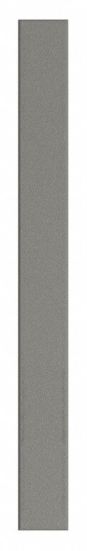 ASI GLOBAL PARTITIONS Partition Column: Plastic Polymer, Pebble, Charcoal, 82 in Ht, 8 in Wd - Pilasters for Bathroom Partitions