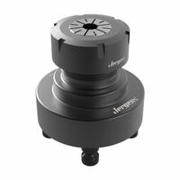 JERGENS Quick Lock Collet Fixture: Alloy Steel, 52 mm Stud Spacing - Lg, 3.7 in Outside Dia (MPN QL-ER40-52). Key specifications — attr1036219: Quick Lock Collet Fixture; attr1036220: JERGENS; attr1091693: 1-1/8"-16; attr1091715: Spanner Style Collet Nut.