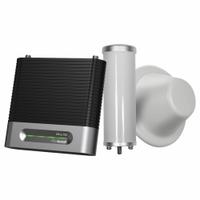 WEBOOST Signal Amplifier: 72 dB Max Gain, Multiple, 5G, 110 to 240V AC (MPN 473060). Key specifications — Signal Type: 5G; Includes: 75 ft Low-Loss Wilson 400 Cable; Multiple Users - Signal Amplifier: Multiple; Brand: WEBOOST; Operating Voltage: 110 to 240V AC.