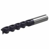 WIDIA Corner Chamfer End Mill: Carbide, TiAlN Coated, 4 Flute, 6 mm Mill Dia, 32 mm LOC, 0.4 mm Chf (MPN W411M06013CAT WU20PE)