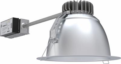 LITHONIA LIGHTING Recessed Downlight: Remodel, 8 in Dia, 1,000 lm_1,500 lm_2,000 lm - Remodeled-Ceiling Recessed LED Downlight Housings