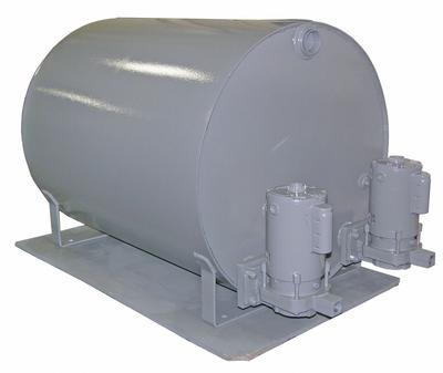 HOFFMAN Boiler Feed Pump: 100 gal Tank Capacity, Duplex, Horizontal, 115/230V AC - Horizontal Tank Boiler Feed Pumps
