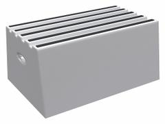 DPI Step Stool: 1 Steps, 11.5 in Overall Ht, 500 lb Load Cap, Plastic, 11.5 in Standing Ht (MPN ST18-07). Key specifications — Brand: DPI; Color: Gray.