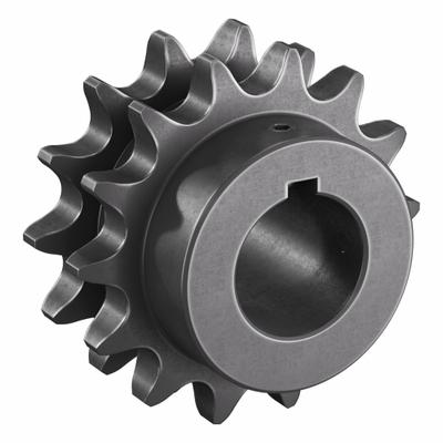 TRITAN Roller Chain Sprocket: 60-2, For 3/4 in Chain Pitch, 1 3/8 in Bore Dia - Size 60-2 Fixed-Bore Roller Chain Sprockets