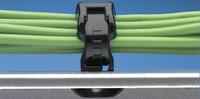 PANDUIT Cable Tie Mount: 0.2 in Slot Wd, 0.06 in Slot Ht, 0.42 in L x 0.16 in W x 0.4 in H, 100 PK (MPN PBMS-H25-C). Key specifications — For Use With: Miniature, Intermediate and Standard Cable Ties; Size: 0.42 in L x 0.16 in W x 0.4 in H; Color: Natural; Brand: PANDUIT.