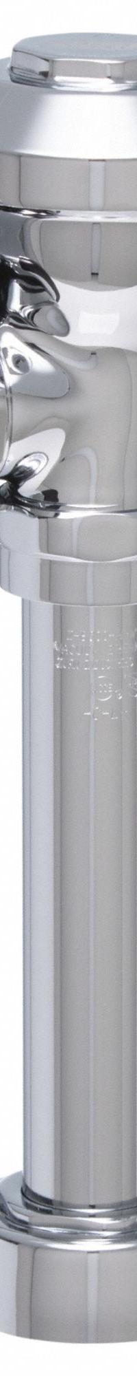 ZURN Automatic Flush Valve: ZERK-SM, 3.5 gpf Gallons per Flush, Battery, 11 1/2 in Rough-In, Exposed (MPN ZER6000AV-SM). Key specifications — Spud Location: Top; Brand: ZURN.