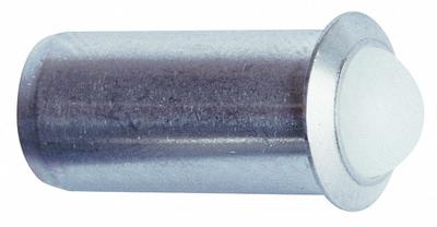TE-CO Ball Plunger: Press Fit, SS Body w/ Nylon Ball, 5/16 in Body Dia - Press-Fit Ball Plungers