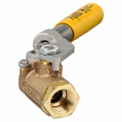 APOLLO Manual Two-Way Ball Valve: 3/4 in, Bronze, Straight, FNPT x FNPT - Bronze Ball Valves
