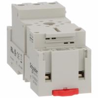 SCHNEIDER Relay Socket: 16 A Rating, DIN-Rail Socket Mounting, 8 Pins, A Socket, Std, Finger Safe (MPN 70-750EL8-1). Key specifications — Brand: SCHNEIDER.
