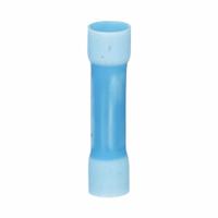 PANDUIT Butt Splice Connector: Blue, Vinyl, For Wire Size 16 AWG – 14 AWG, 600 V, Pack Qty 25 (MPN ESV14BX-Q). Key specifications — Brand: PANDUIT.