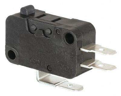 APPROVED VENDOR Miniature Snap Action Switch: Plunger Actuator, 1NO/1NC - Plunger Snap-Action Switches
