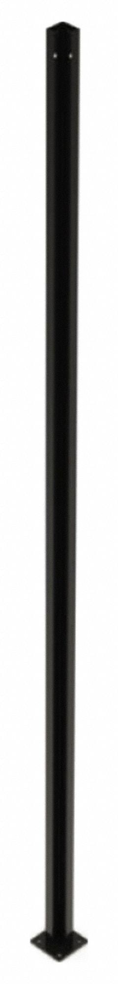 HUSKY RACK & WIRE Corner Post: 10 ft H, Black, Powder-Coated (MPN V5610). Key specifications — attr1283297: Powder-Coated; attr1283316: Steel; attr1283313: Yes; attr1283333: HUSKY RACK & WIRE.