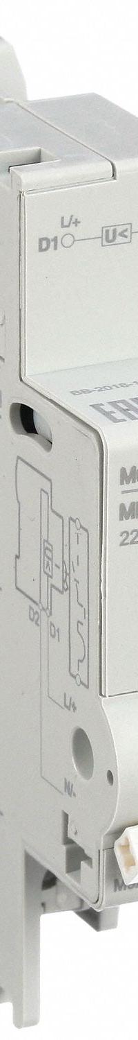 SCHNEIDER Undervoltage Release: Undervoltage Release, Multi 9 Circuit Breakers, 220 to 240V AC (MPN M9A26963). Key specifications — For Use With: Multi 9 Circuit Breakers; Voltage: 220 to 240V AC; Number of Poles: None; Brand: SCHNEIDER; Accessory Type: Undervoltage Release.
