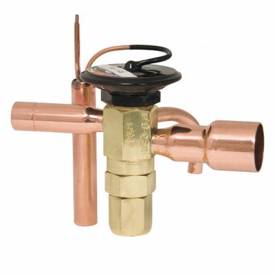 Parker Thermostatic Expansion Valve: C, Straight-Thru, For R-410A Refrigerant Type - Thermostatic Expansion Valves