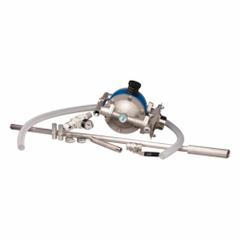 FINISH THOMPSON Air Drum Pump: Pump w/ Discharge Hose & Spout, 1:1, 20 gpm Max. Flow Rate, 316 SS (MPN FT05S-AA-2TST-N4-K3 KIT). Key specifications — Brand: FINISH THOMPSON; Suction Tube Material: 316 SS.