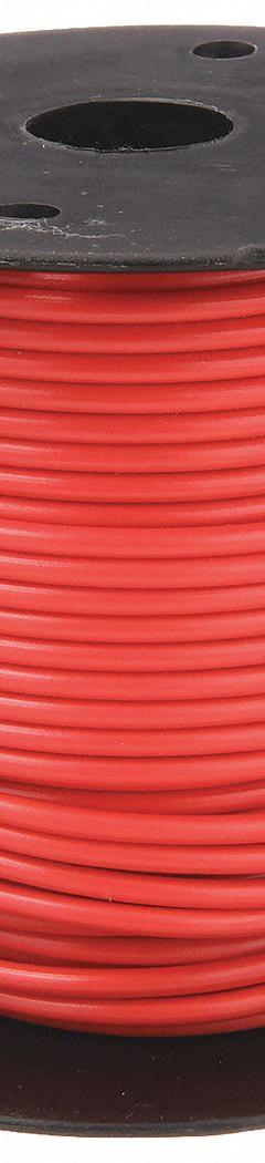 GROTE Primary Automotive Wire: GPT, 500 ft, 1 Conductor, 12 AWG, Red, 60 V Volt (MPN 87-6500). Key specifications — Brand: GROTE.