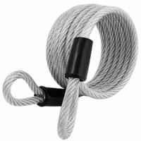 MASTER LOCK Security Cables: Coiled Cable, 6 ft Lg, 1/4 in Cable Dia, Silver (MPN 65D). Key specifications — Coating Material: Vinyl; Environment: Outdoor; Brand: MASTER LOCK.