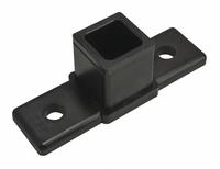 90° Straight Base Connector: 1 in x 3 in, Nylon, Anodized, Black, 90° Straight Base Connector (MPN 9240). Key specifications — Finish: Anodized; Material: Nylon; Brand: 80/20; Product Type: 90° Straight Base Connector.