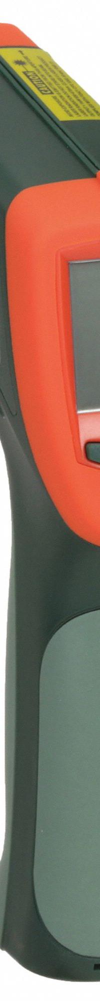 EXTECH Infrared Thermometer: 42570, Avg/Difference/Max Temp/Min Temp, Adj @ 0.10 to 1.00, USB, -58°. Key specifications — attr996392: High Distance to Target Ratio; attr996407: Maximum Temperature; attr996408: High Temperature; attr996410: CE; attr996414: 0.1°F; attr996767: 42570; attr1019884: Tripod; attr1019885: Not Specified Intrinsically Safe.