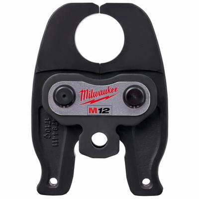 MILWAUKEE Press Jaw: 1 1/4 in Pipe, PEX, For ASTM F1807/F2159 - Jaws for Compact Press Tools