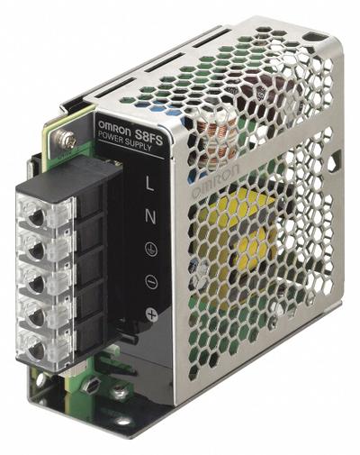 OMRON DC Power Supply: DIN Rail, 30 W Output Power - Rated, 1.5 A Current - Output - DIN Rail Mount DC Power Supplies