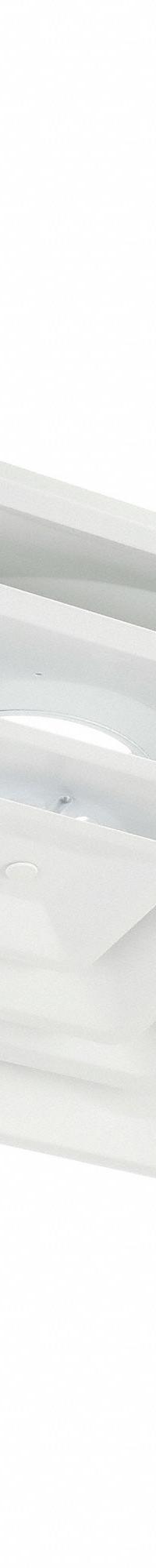 Diffuser: Ceiling, 23 3/4 in H, 23 3/4 in W, Lay-In, 6 in Duct, Steel, Square Cone, White (MPN 4MJV2). Key specifications — Insulated: No; Adjustable Blades: No; Color: White; Brand: APPROVED VENDOR; Mounting Location: Ceiling.