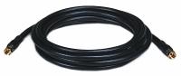 MONOPRICE Coaxial Cable: RG-6/UL, 18 AWG Conductor Gauge, 10 ft Cable Lg (MPN 6313). Key specifications — Shielding Material: Aluminum-Mylar.